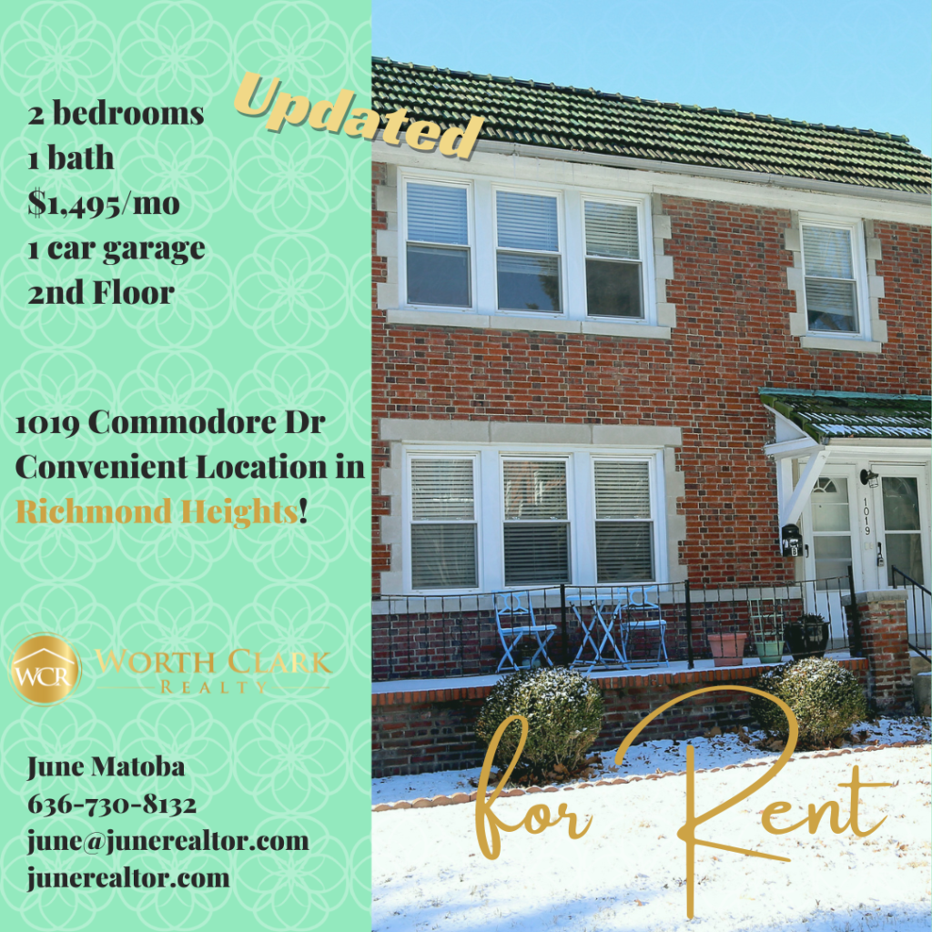 2 bedrooms 1 bath in Richmond Heights
